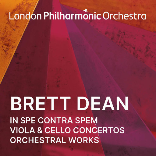 布雷特·迪恩: In spe contra spem, 中提琴和大提琴协奏曲及管弦乐作品